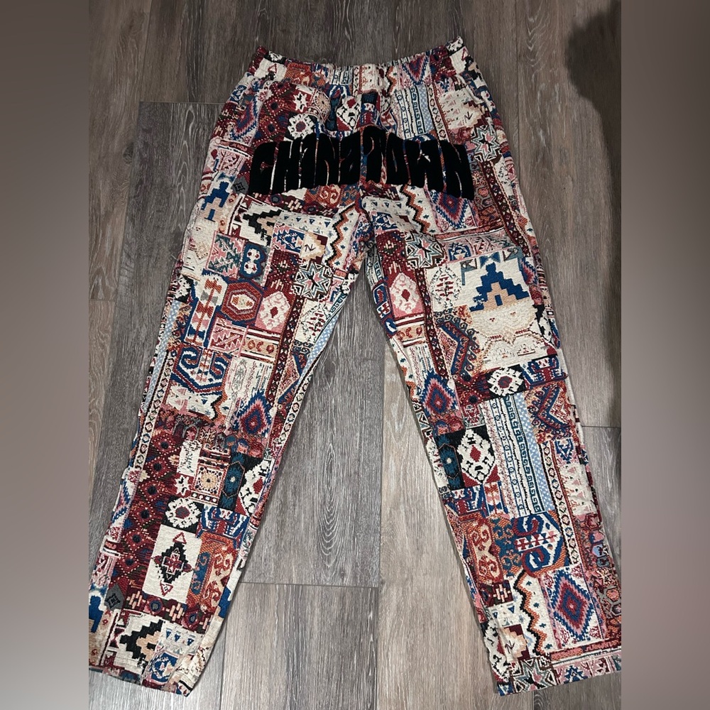 ChinaTown Market Quilt Pants in Multi-Color